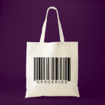 Groceries Barcode Bag