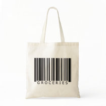 Groceries Barcode Bag by coastalyogagirl Groceries Barcode Bag