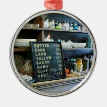 Groceries in General Store Ornament