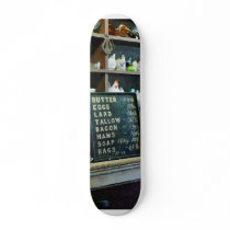 Groceries in General Store Skate Boards