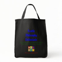 Grocery Bag (Nietzsche) by PhilosophyEnthusiast Grocery Bag (Nietzsche)