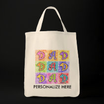 Grocery Bags - DAD Pop Art bags