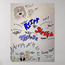 Grocery Day Canvas Poster