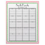 Grocery List Page, Personalized Customized Letterhead