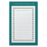 Grocery Note Pad- Design 3 Stationery Paper