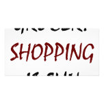 Grocery Shopping Is Fun Photo Card Template