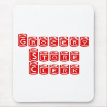 Grocery Store Clerk Mouse Pad mousepads by occupationtshirts Grocery Store Clerk Mouse Pad mousepads