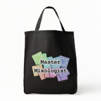 Grocery Tote Bags - MASTER MIXOLOGIST