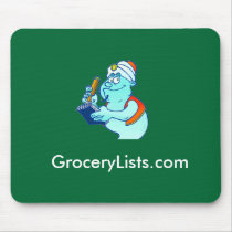 GroceryLists.com mouse pad mousepads by GroceryLists GroceryLists.com mouse pad mousepads