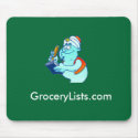GroceryLists.com mouse pad mousepads