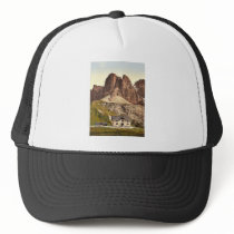 Grodnerjoch, hospice and Sella, Tyrol, Austro-Hung Trucker Hat