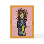 groggy greetings. greeting card
