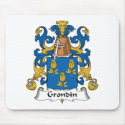 Grondin Family Crest mousepads by coatsofarms Grondin Family Crest mousepads