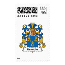 Grondin Family Crest postage