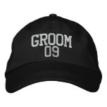 Groom: 09 Customizable Wedding Hat Embroidered Baseball Cap