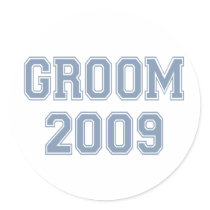 Groom 2009 stickers