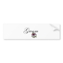 Groom Anchor Bumper Sticker
