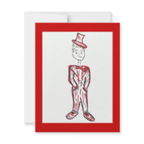 Groom/Bachelor Party Personalized Invitation