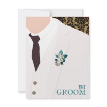 Groom Bachelor Party Invitations