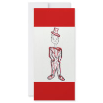 Groom/Bachelor Party Custom Rack Card