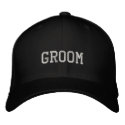 Groom baseball cap embroideredhat