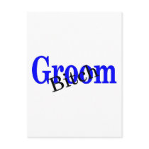Groom Bitch Post Card