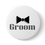 Groom (Bow Tie) buttons