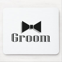 Groom (Bow Tie) Mouse Mats