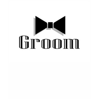 Groom (Bow Tie) shirt