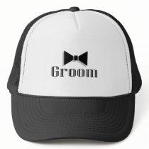 Groom (Bowtie) Mesh Hat