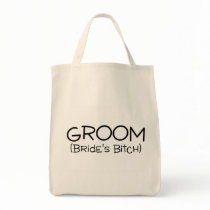 Groom Brides Bitch Canvas Bags
