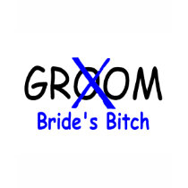 Groom (Brides Bitch Blue) t-shirts