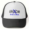 Groom (Brides Bitch) hats by TeeZazzle Groom (Brides Bitch) hats