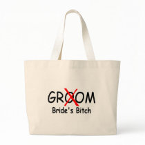 Groom Brides Bitch (Red) Bag