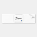 Groom Bumper Stickers