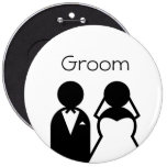Groom Button