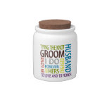 Groom Candy Dish