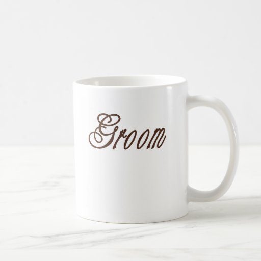 Groom Classy Browns Mugs