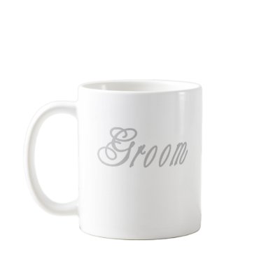 Groom Classy Grays Mugs