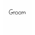 Groom - Comic San Serif shirt