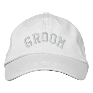 GROOM embroideredhat