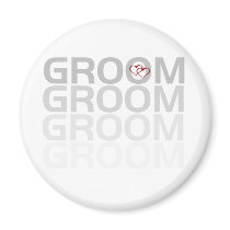 Groom Fade magnets