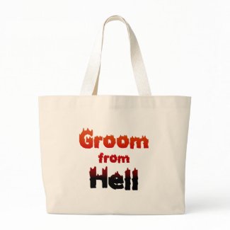 Groom from Hell tote bag