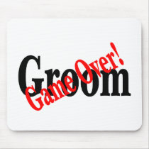Groom (Game Over Red) mousepads