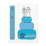 Groom Gifts and Favors Post Cards