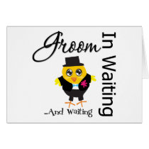 Groom In Waiting cards