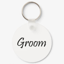 Groom keychains by WeddingsEngagements Groom keychains