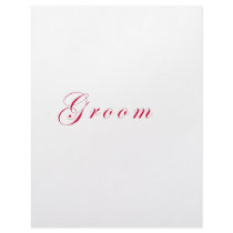 Groom letterhead by WeddingWorks Groom letterhead
