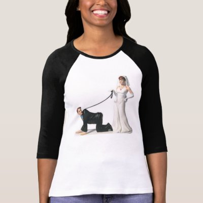 Groom on a Leash Tee Tshirts by kellycrewrizzo