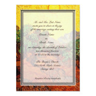 Groom parent's wedding invitations invitation